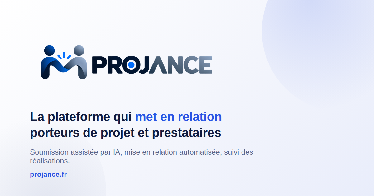 Visuel de couverture de Projance